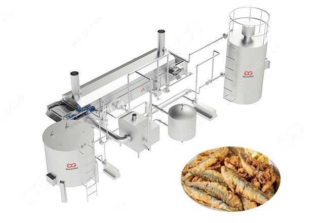 آلة قلي الأنشوجة الأوتوماتيكية